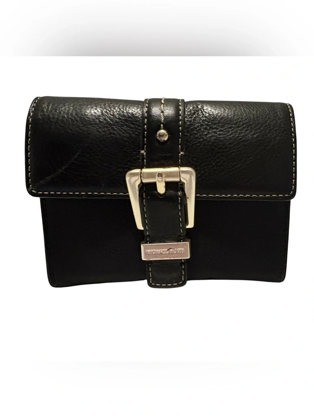 Michael Kors Colby Leather Tri-Fold Wallet